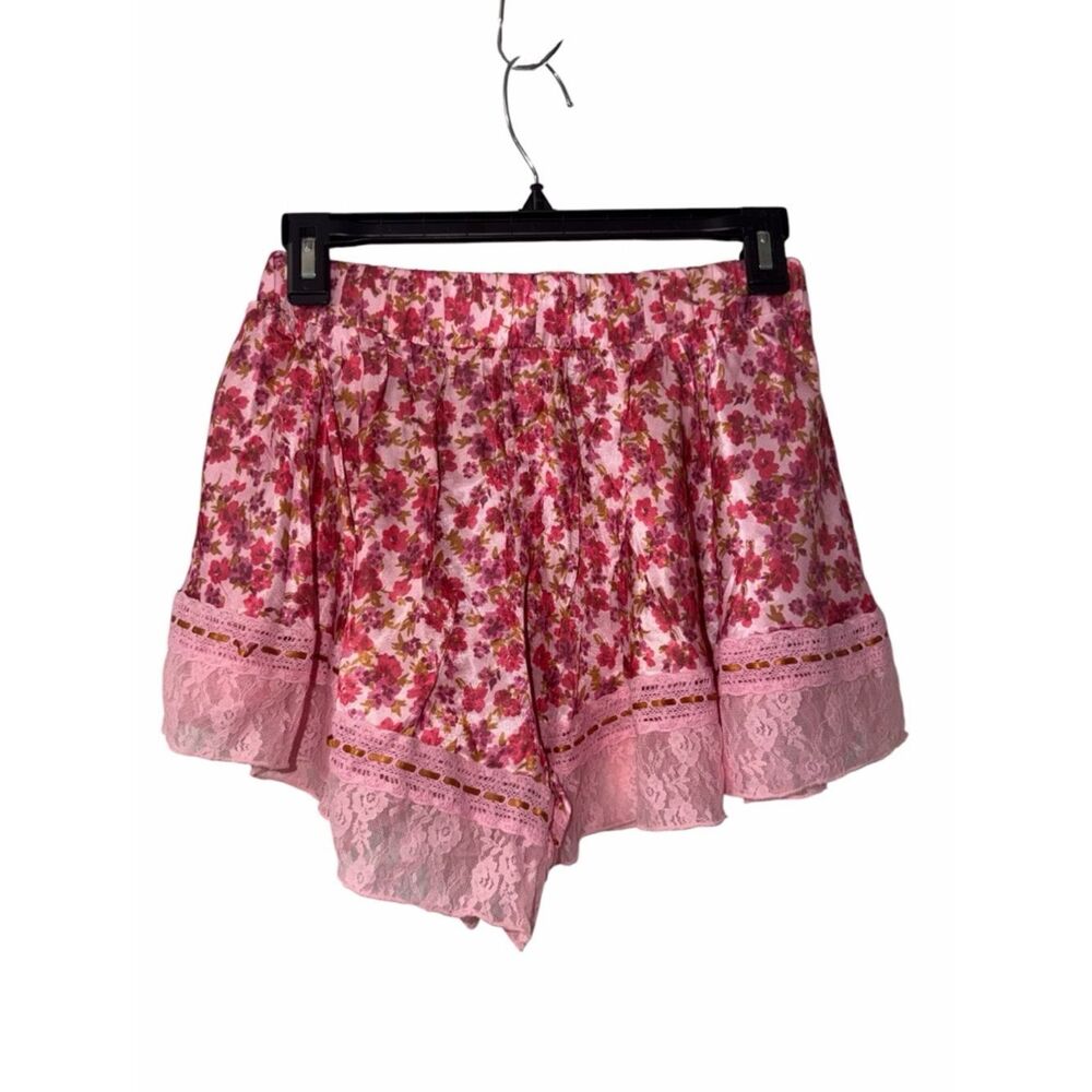 Free people Morning Breeze Pink Floral Print Intimately Shorts(Size XS) - Picture 2 of 5